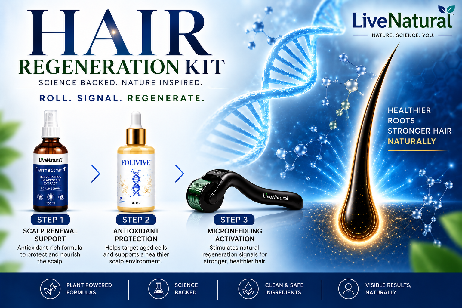 Live Natural Hair Regeneration Kit