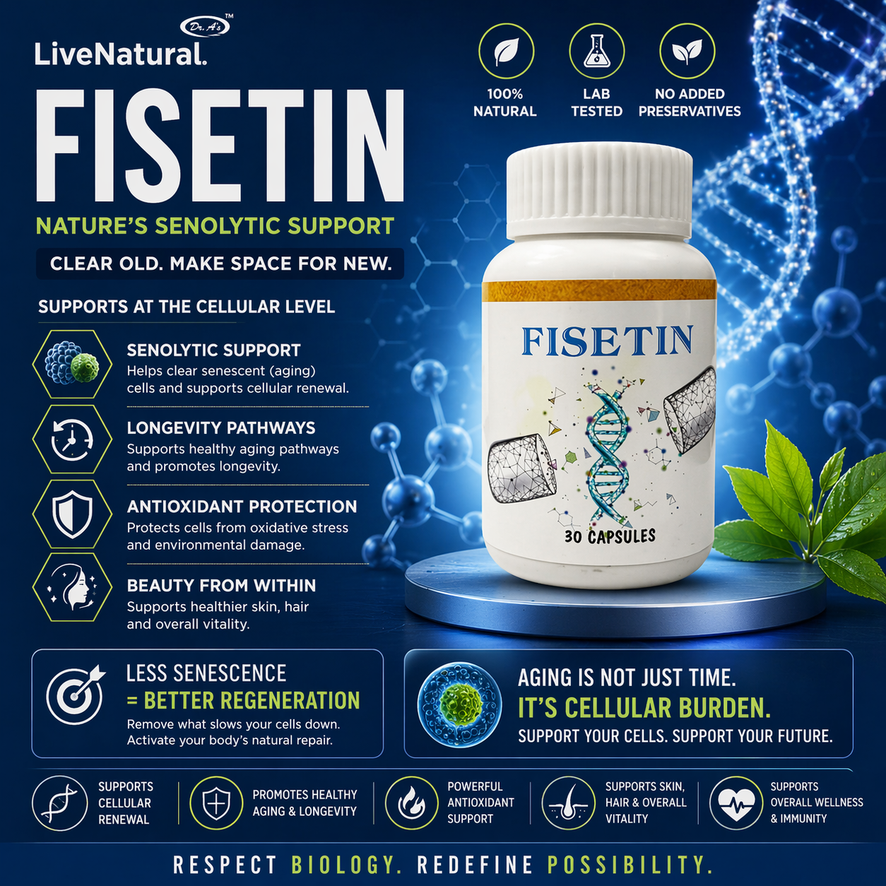 Folivive (Fisetin Capsule)