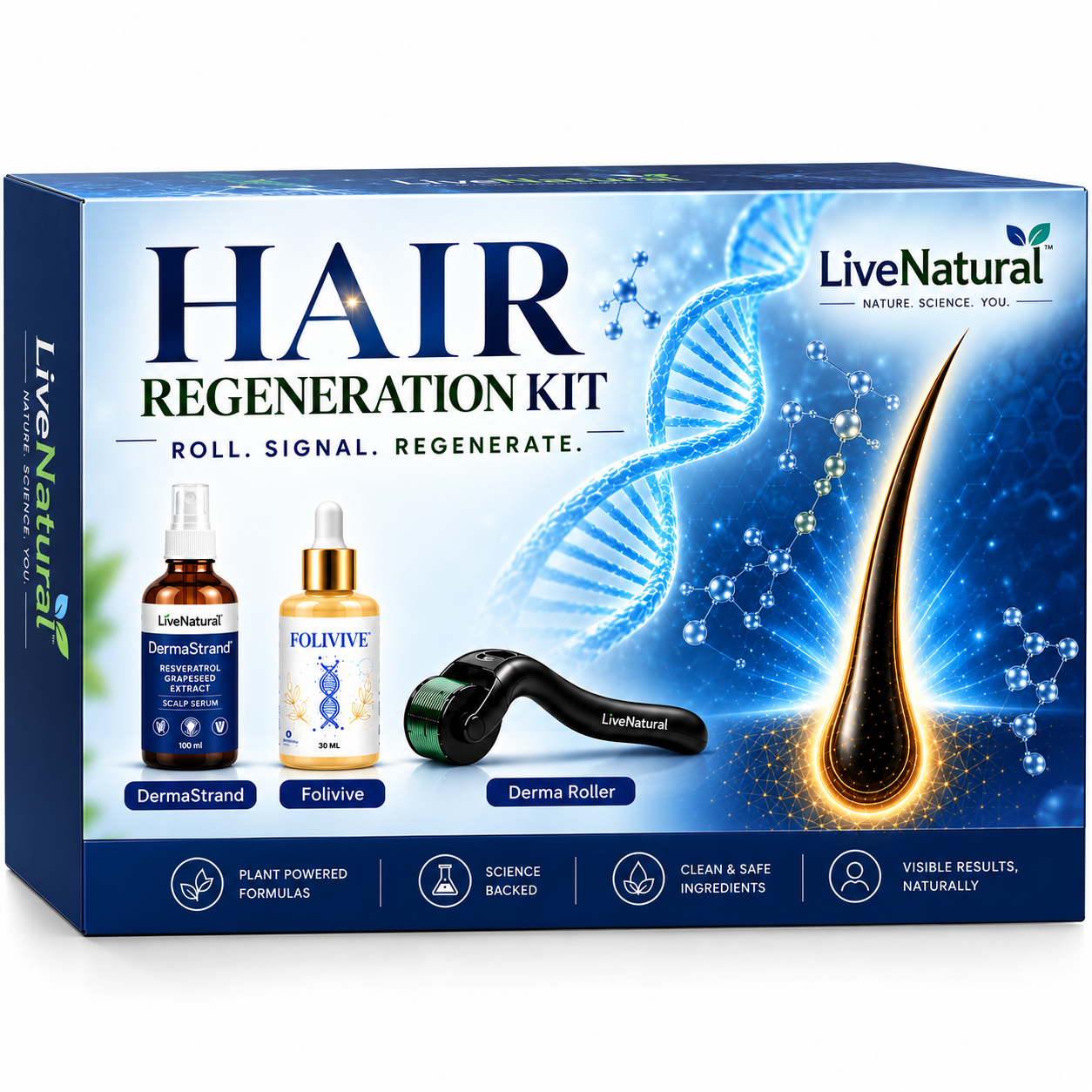 Live Natural Hair Regeneration Kit