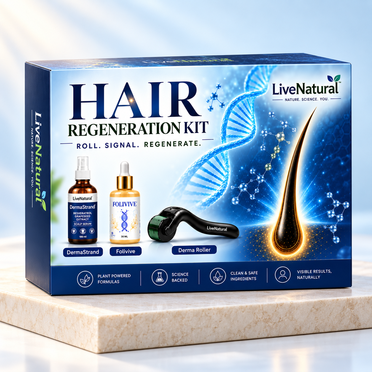 Live Natural Hair Regeneration Kit